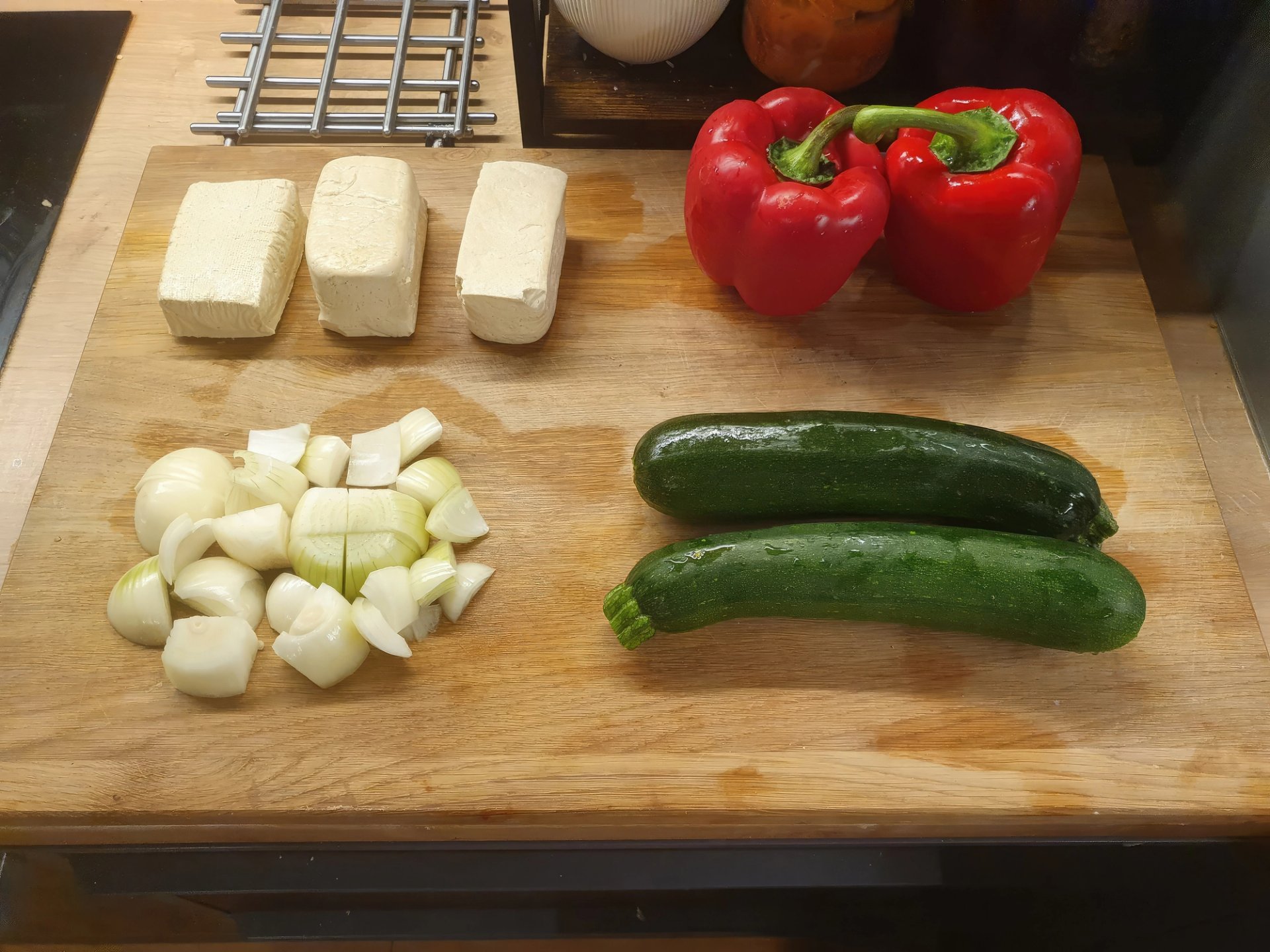 Szaszłyk z tofu