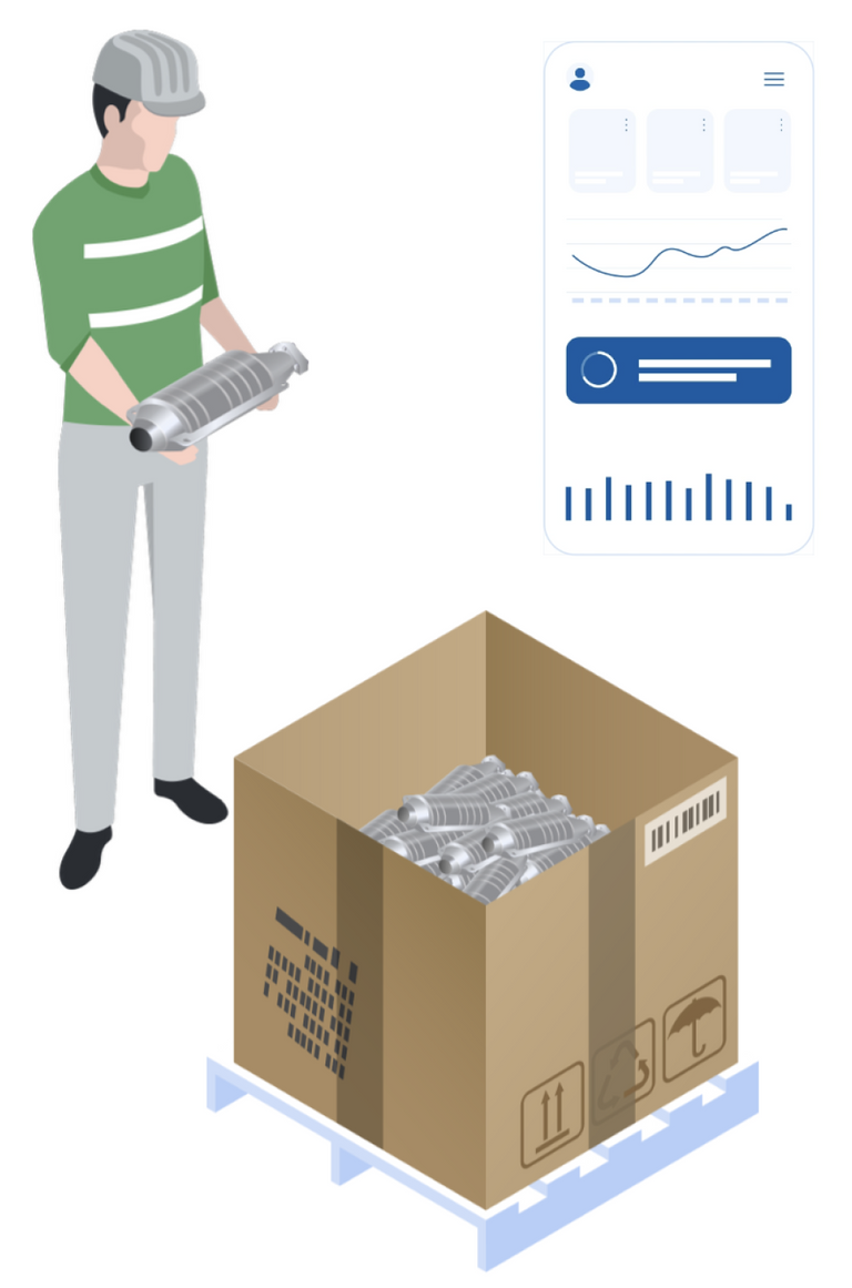 Catalytic Converter Pricing and Evaluation Support Platform PMR