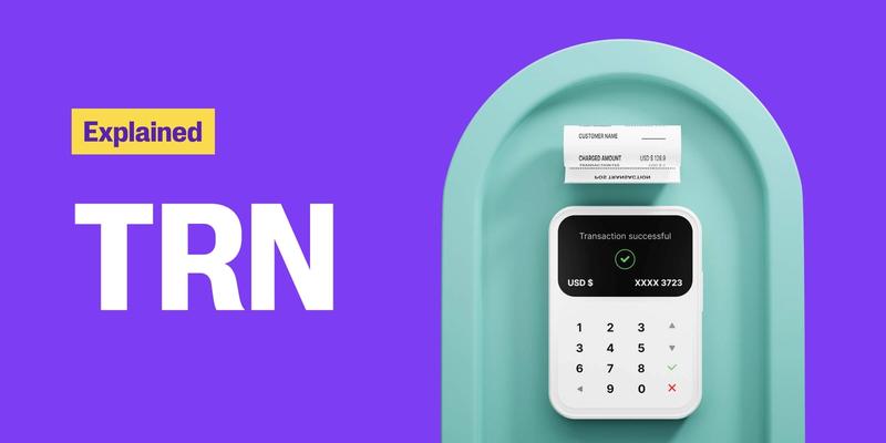 Explained: TRN with payment terminal showing transaction successful receipt