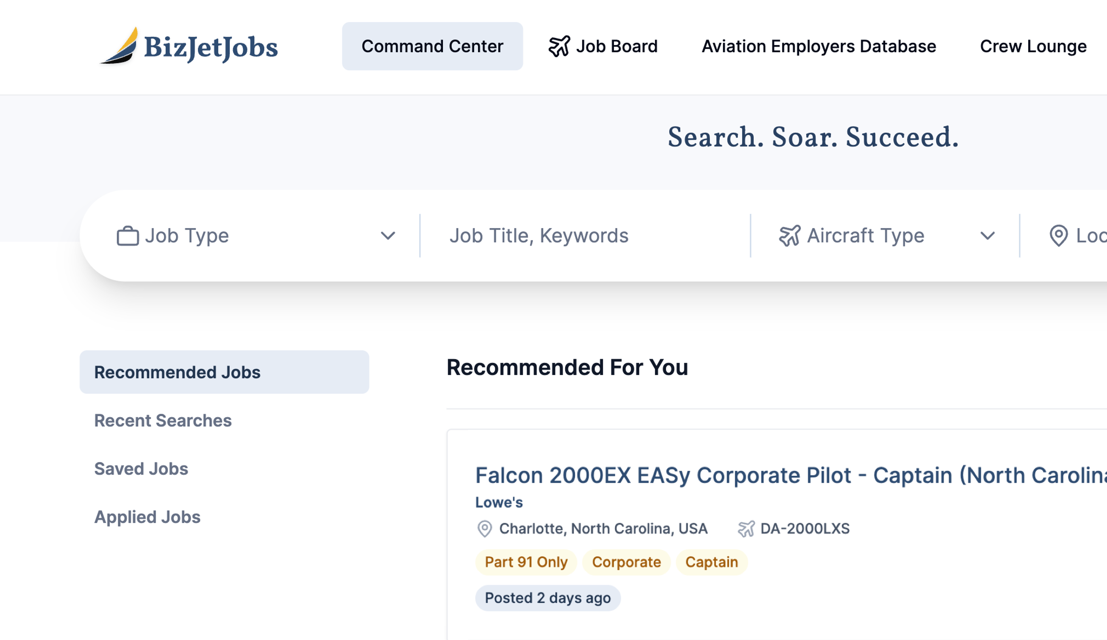 New Feature Alert: Recommended Jobs