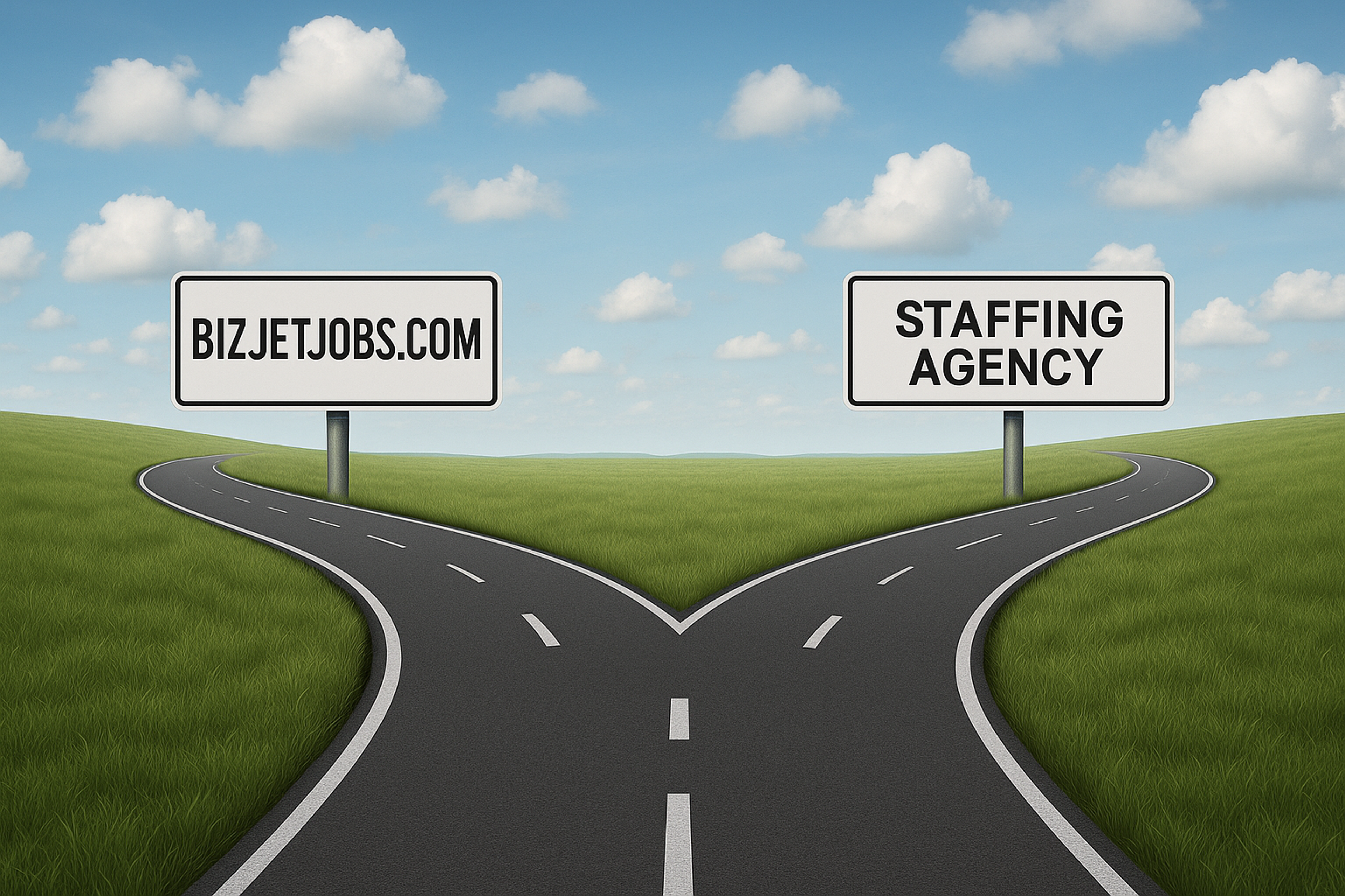 Bizjetjobs.com vs. Staffing Agencies: Why Direct Connections Matter