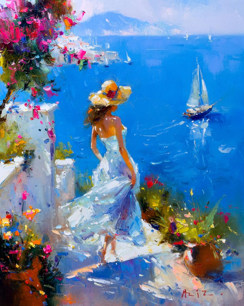 Summer Breeze by the Sea