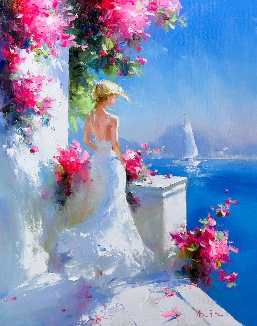 A stroll by the shore 