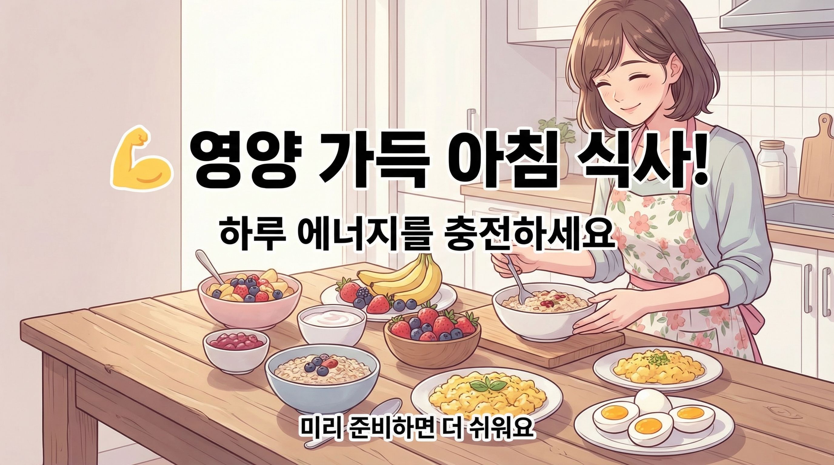 효율적인 아침 루틴 만들기의 주요 개념 시각화