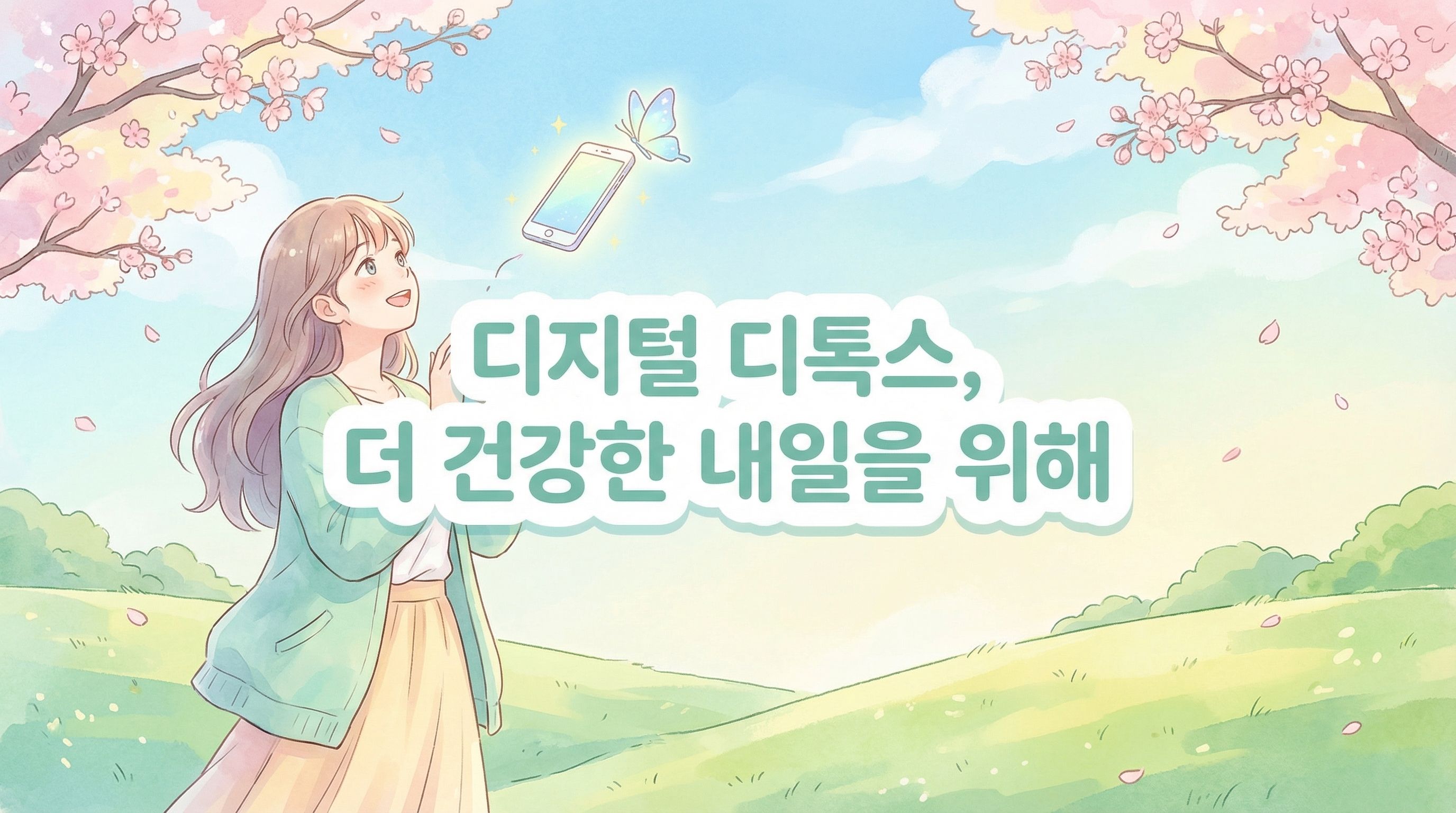 디지털 기기 사용 줄이기의 효과 및 장점