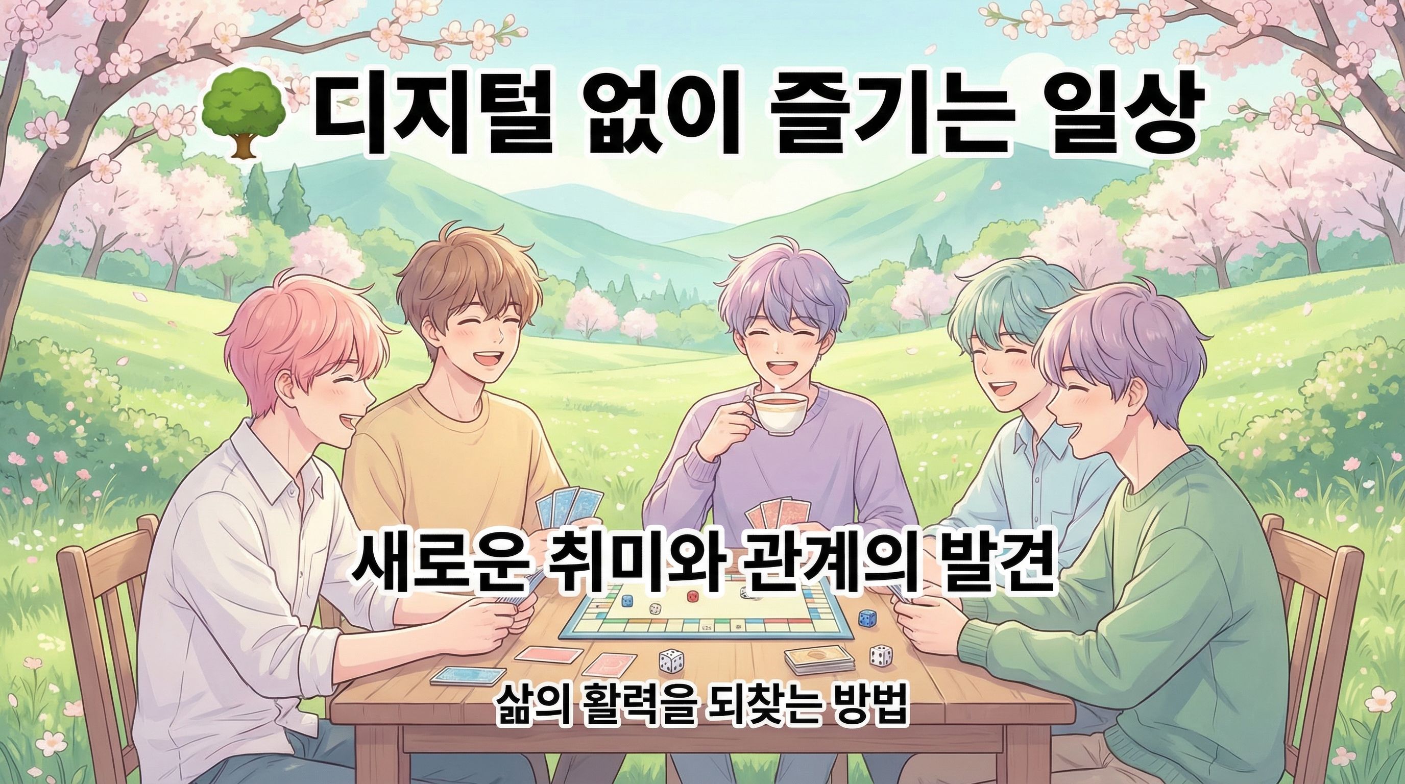 디지털 기기 사용 줄이기 실천 방법 설명