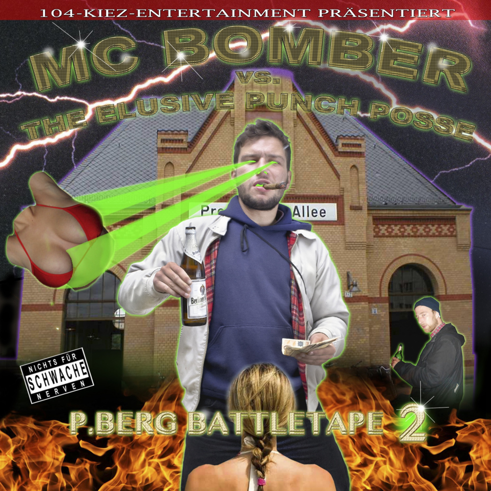 P.Berg Battletape 2 - MC Bomber - Cover