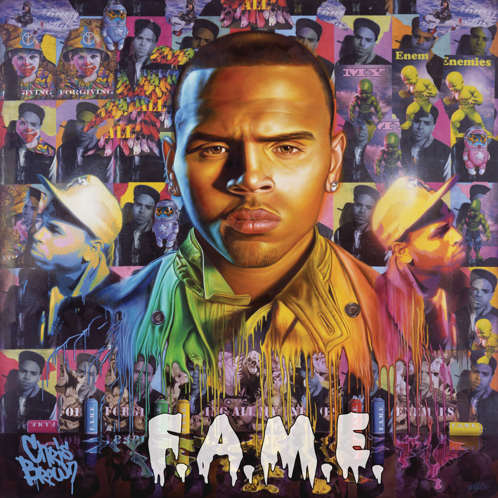 F.A.M.E. - Chris Brown - Cover