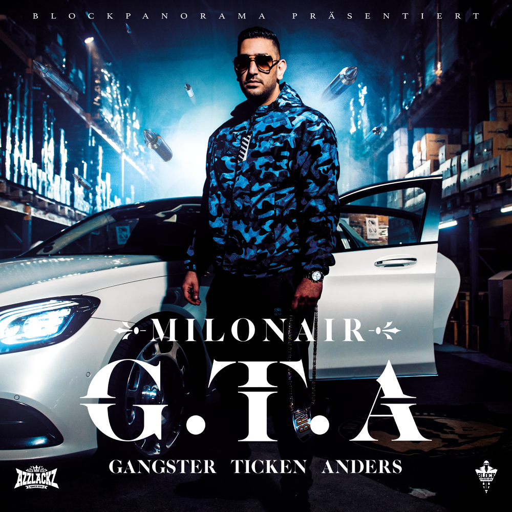 G.T.A. (Gangster Ticken Anders) - Milonair - Cover
