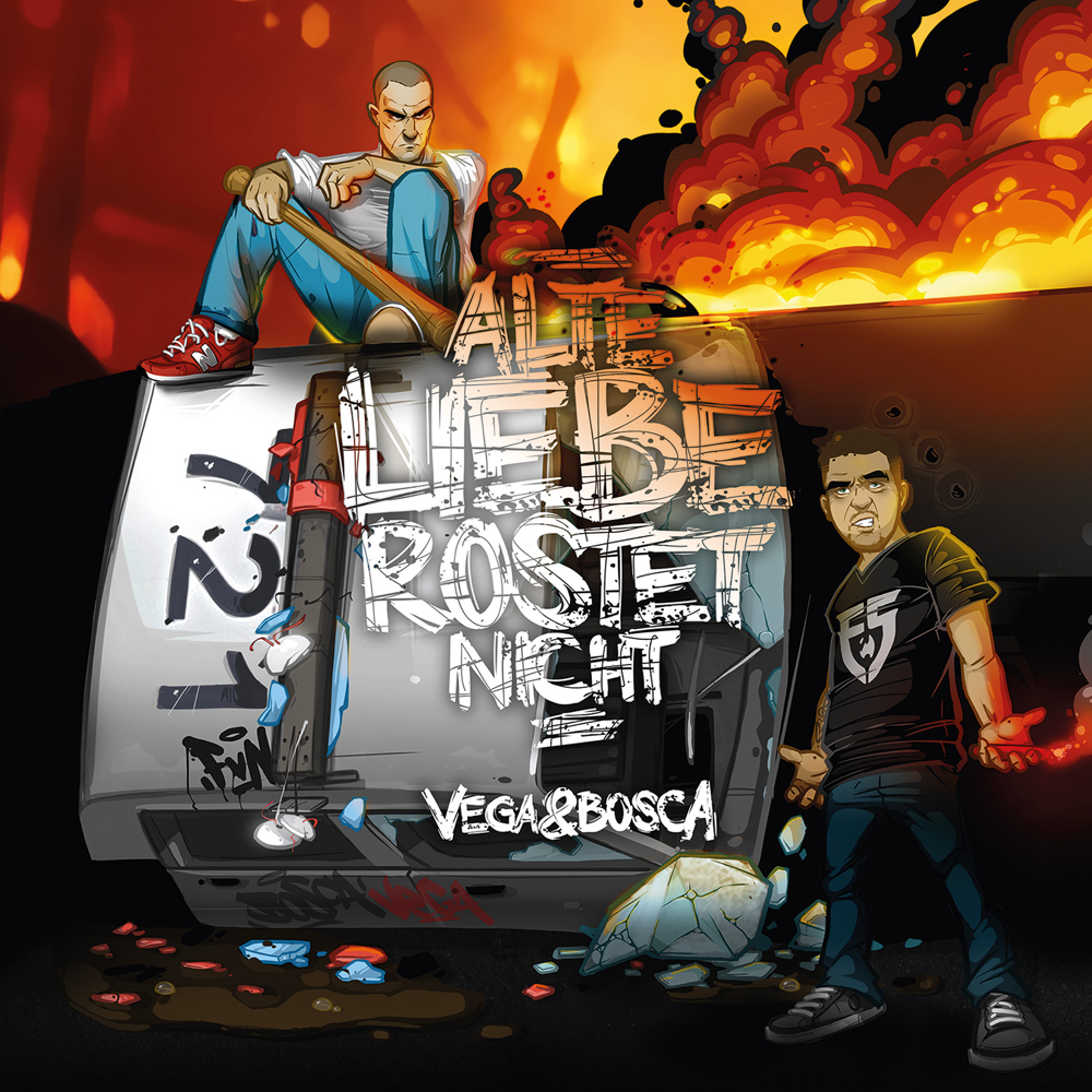 Alte Liebe rostet nicht - Vega & Bosca - Cover