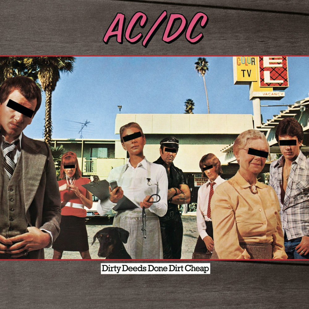 Dirty Deeds Done Dirt Cheap - AC/DC - Cover