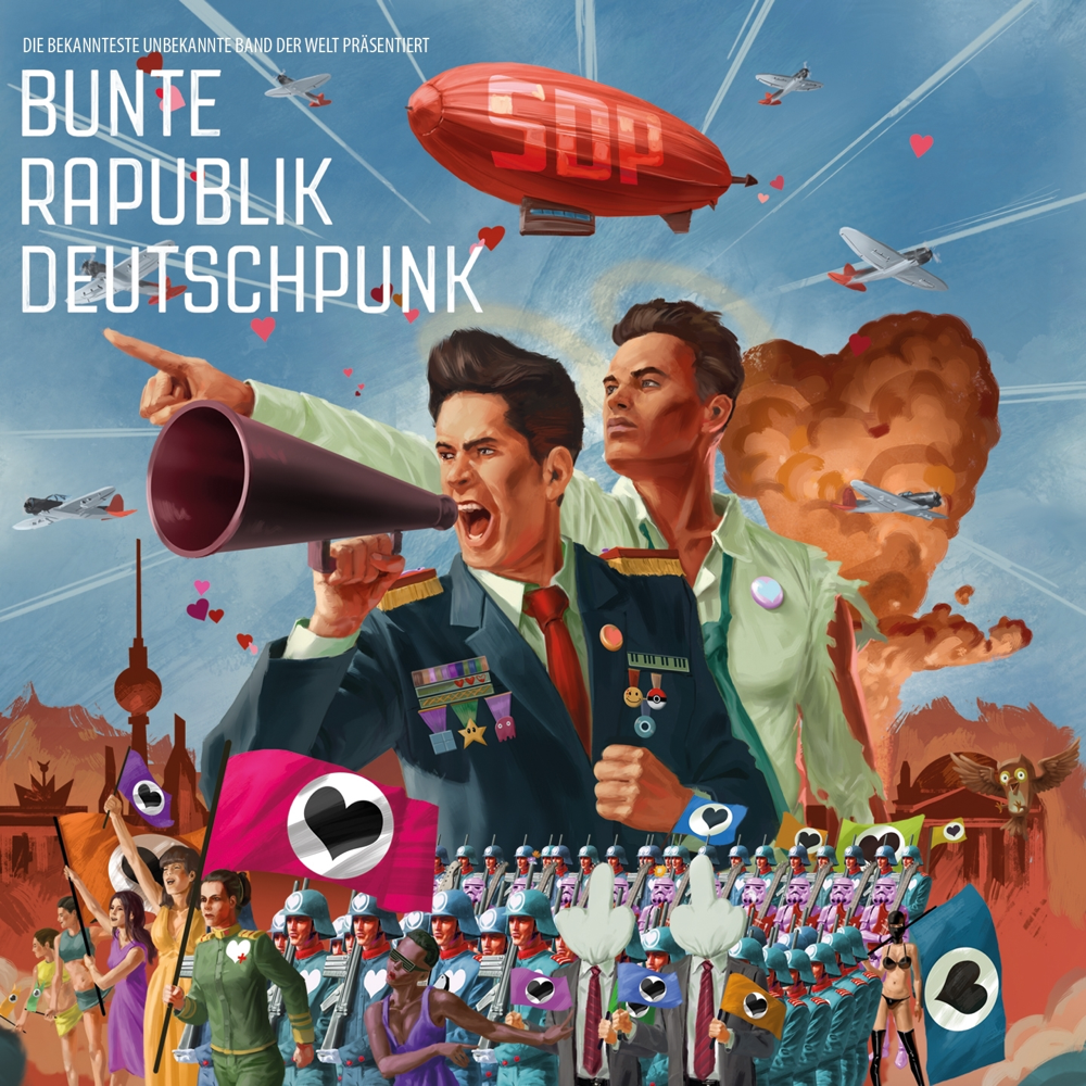 Bunte Rapublik Deutschpunk - SDP - Cover