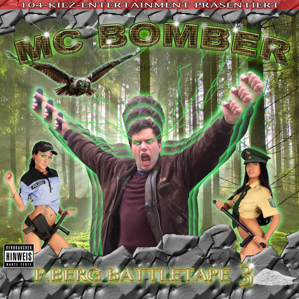 P.Berg Battletape 3 - MC Bomber - Cover