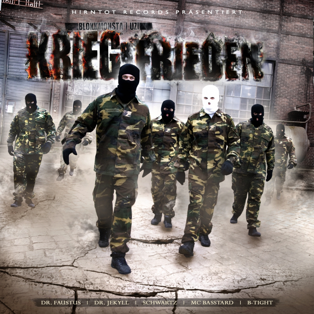 Krieg & Frieden - Blokkmonsta & Uzi (Hirntot) - Cover
