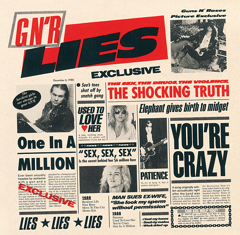 G N' R Lies - Guns N Roses - Cover