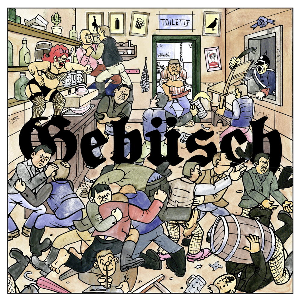 Gebüsch - MC Bomber - Cover