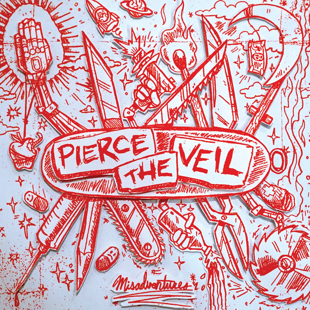 Misadventures - Pierce The Veil - Cover