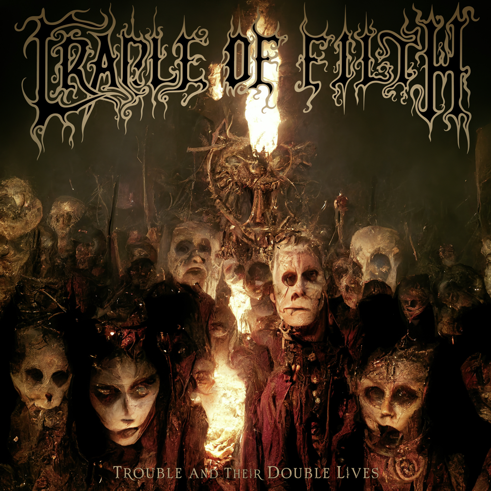 Trouble And Their Double Lives - Cradle Of Filth - Cover