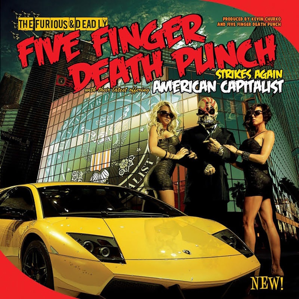 American Capitalist - Five Finger Death Punch - Cover