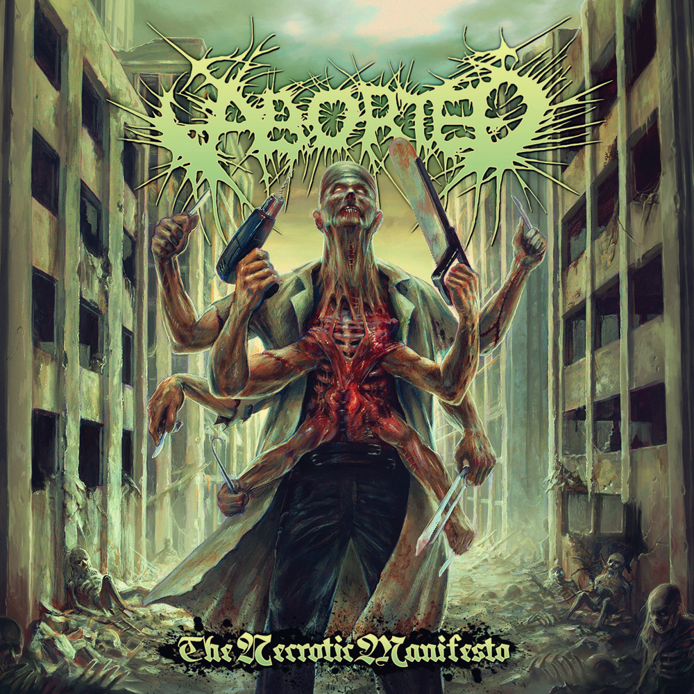 The Necrotic Manifesto - Aborted - Cover
