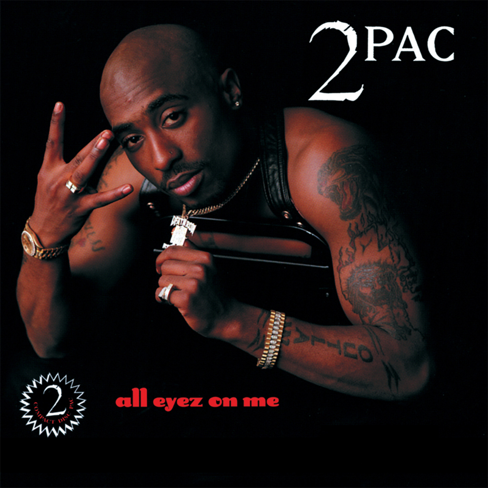 All Eyez On Me - 2Pac - Cover