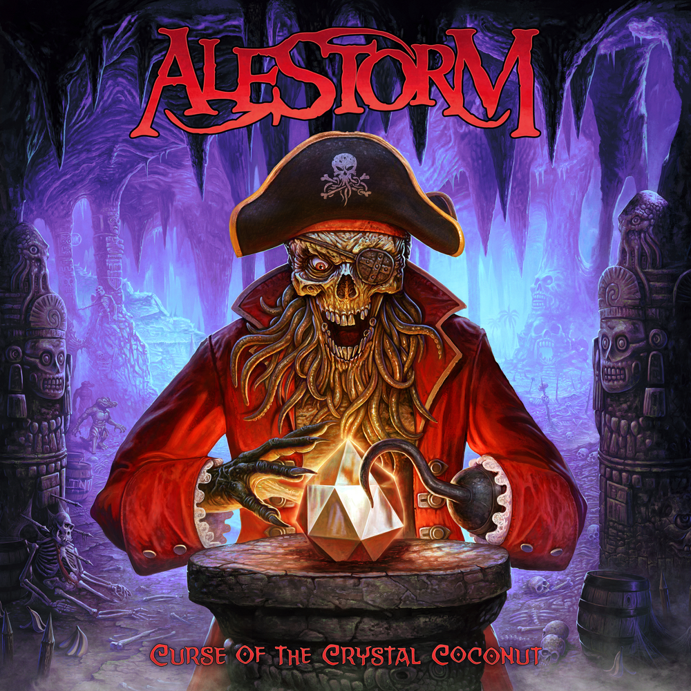 Curse Of The Crystal Coconut - Alestorm - Cover