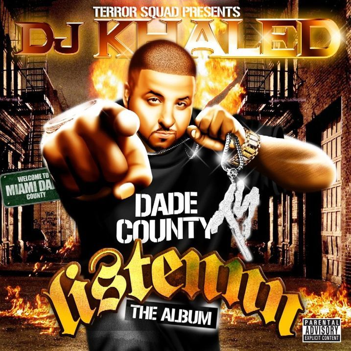 Listennn... The Album - DJ Khaled - Cover