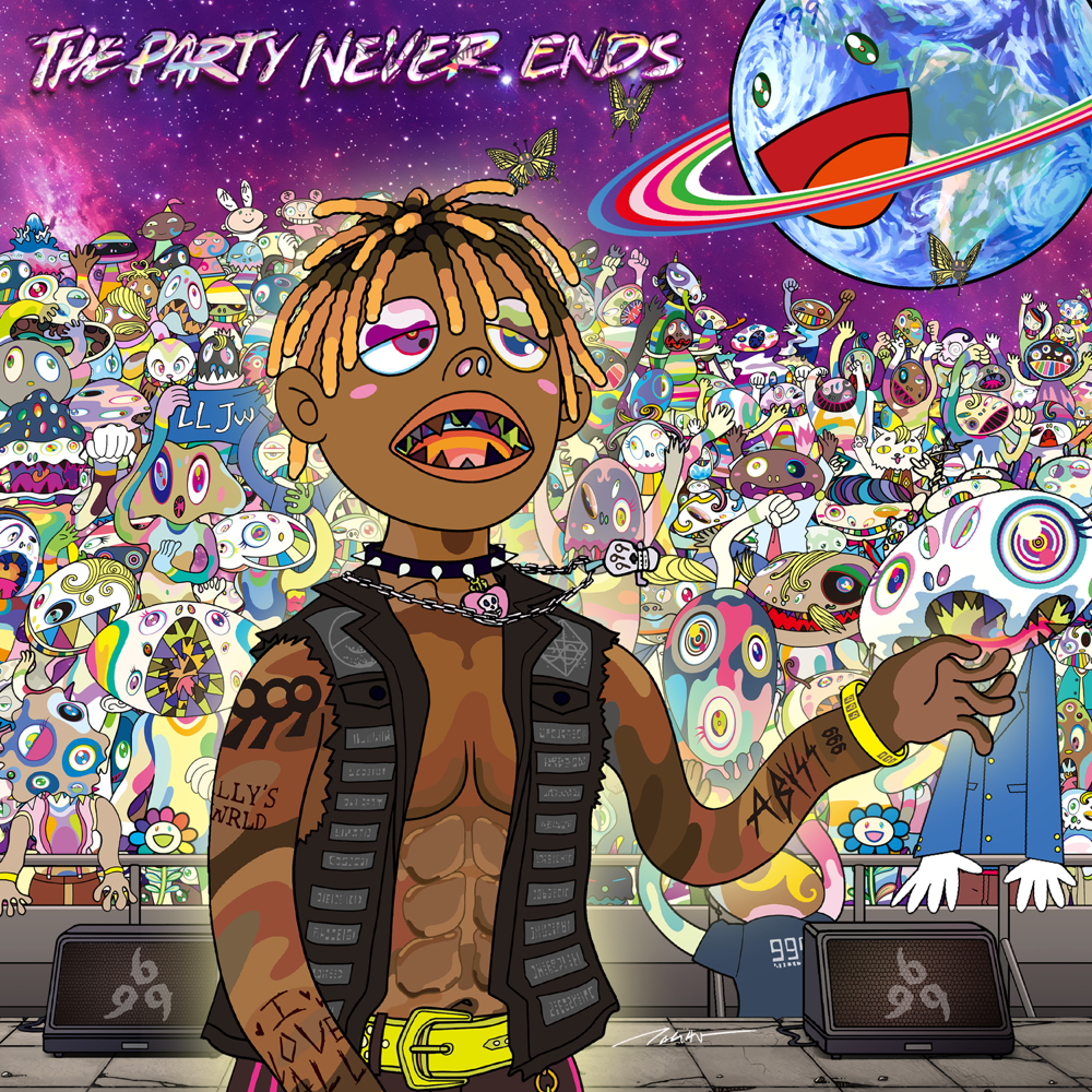 The Party Never Ends - Juice WRLD - Cover