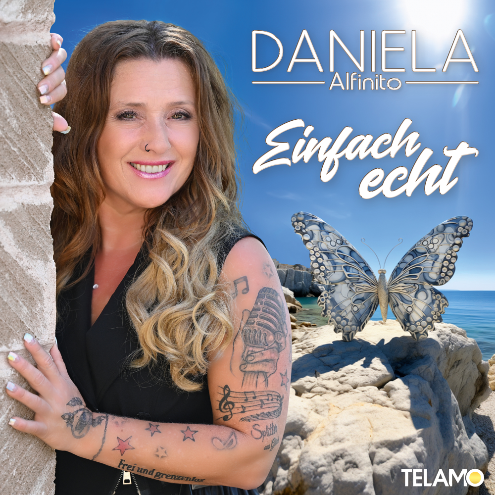 Einfach echt - Daniela Alfinito - Cover