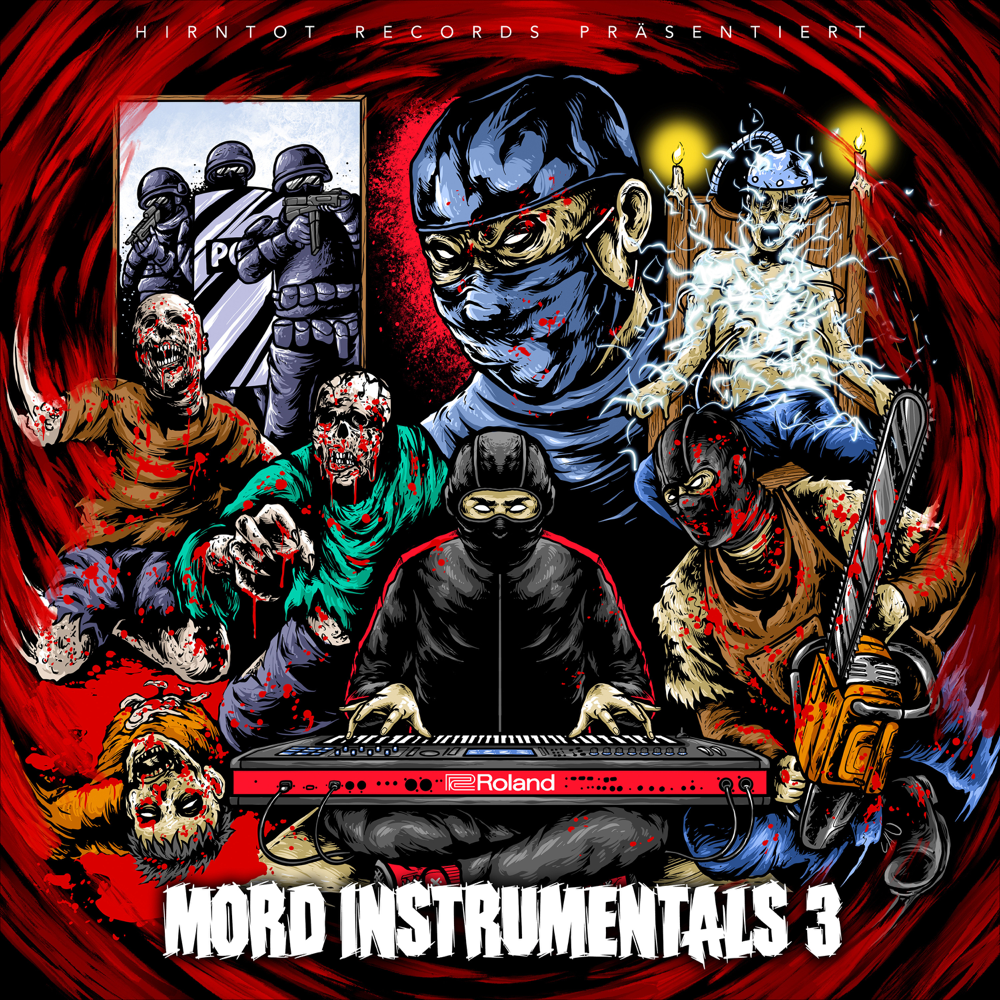 Mord Instrumentals 3 - Hirntot Posse - Cover