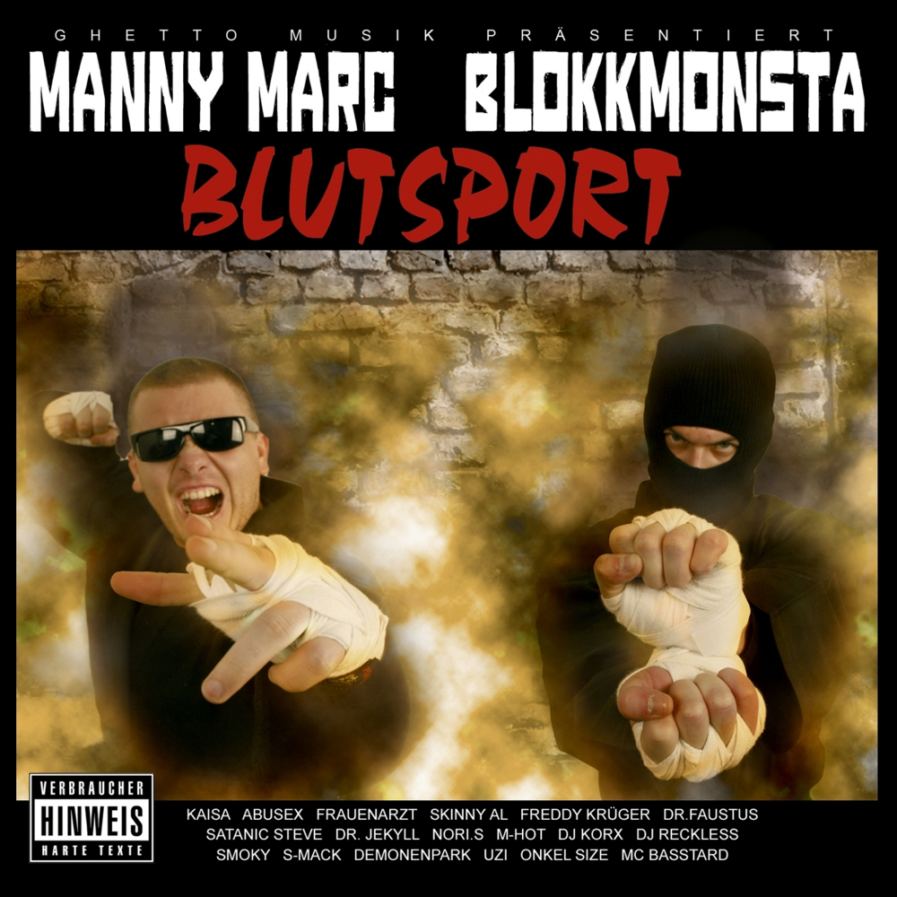 Blutsport - Manny Marc & Blokkmonsta - Cover