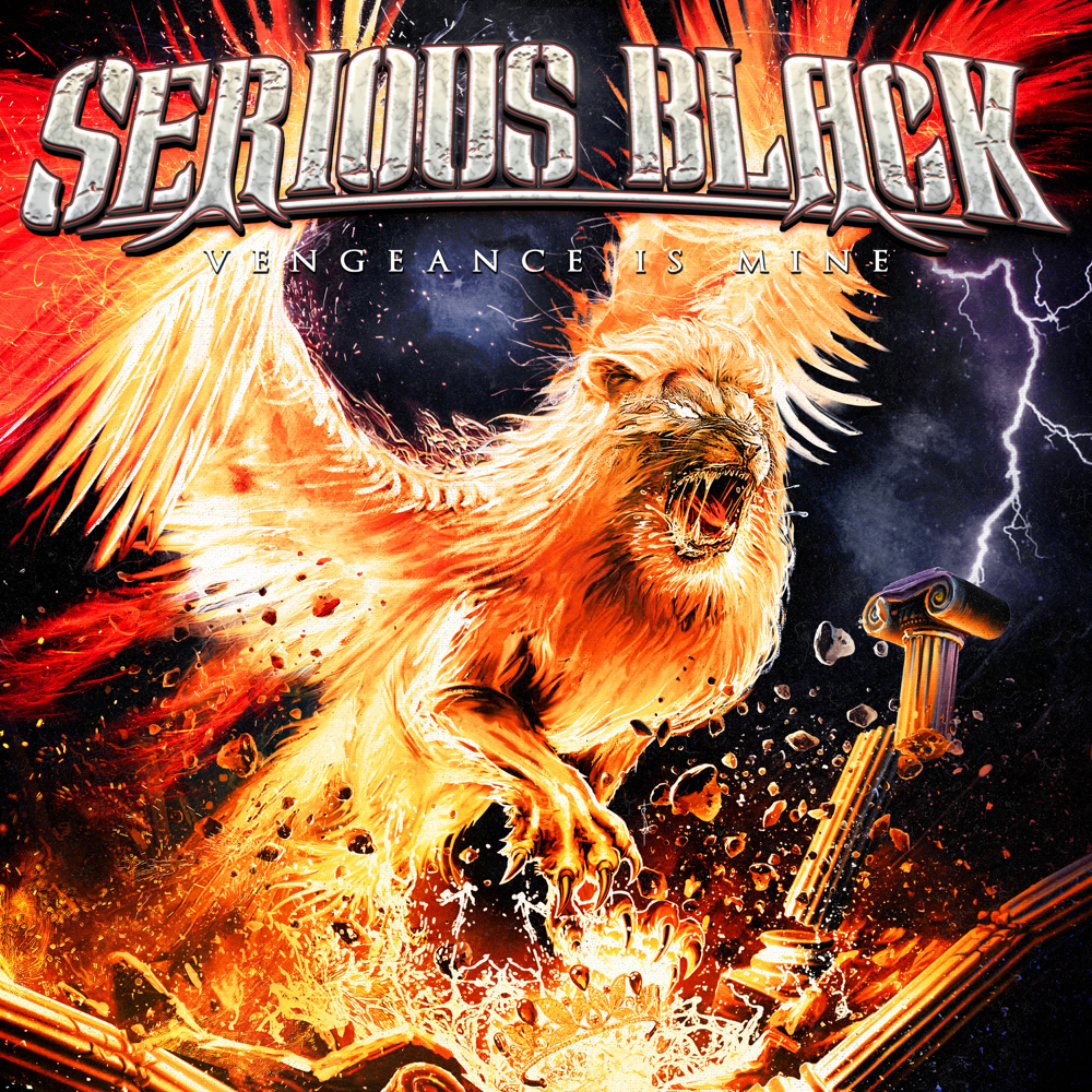 Vengeance Is Mine - Serious Black - Cover