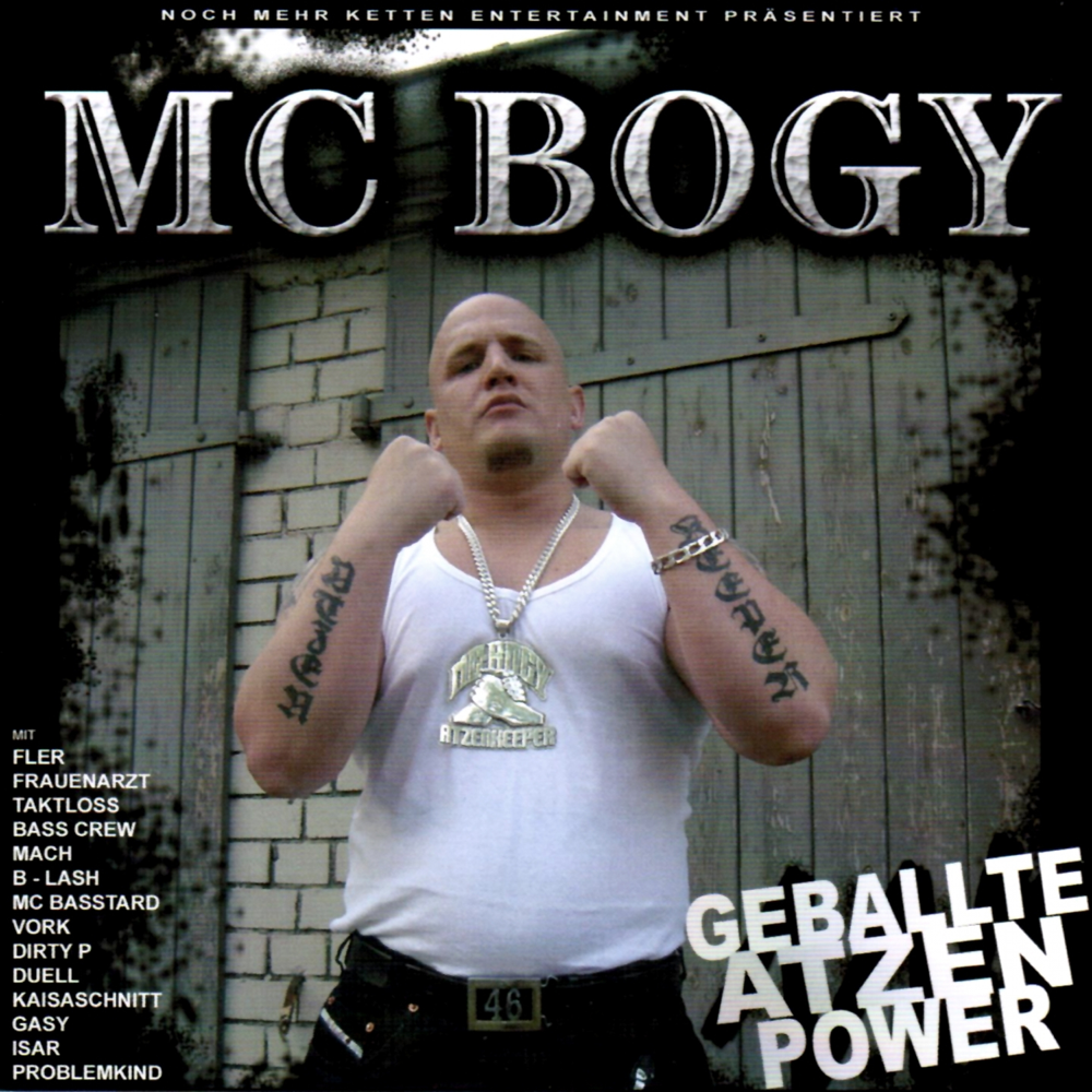 Geballte Atzen Power - MC Bogy - Cover