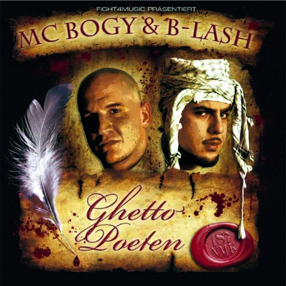 Ghetto Poeten - MC Bogy & B-Lash - Cover