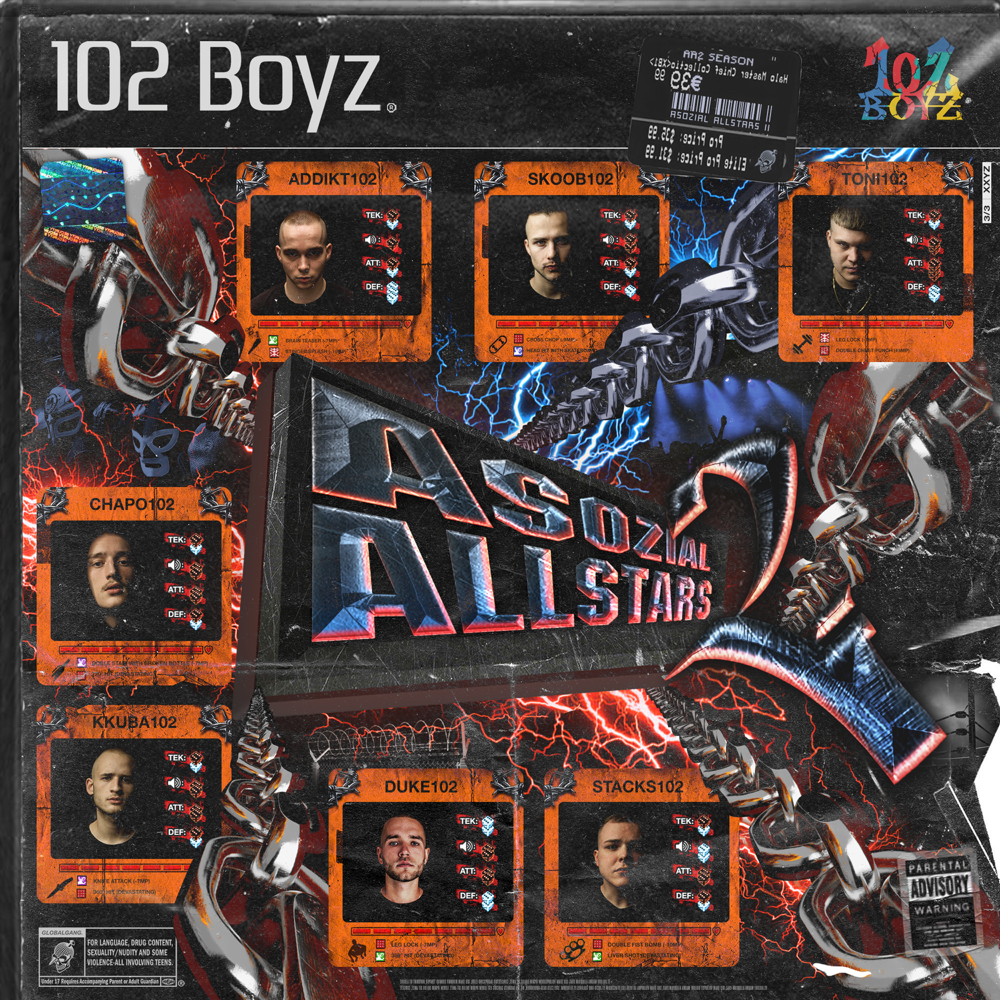Asozial Allstars 2 - 102 Boyz - Cover
