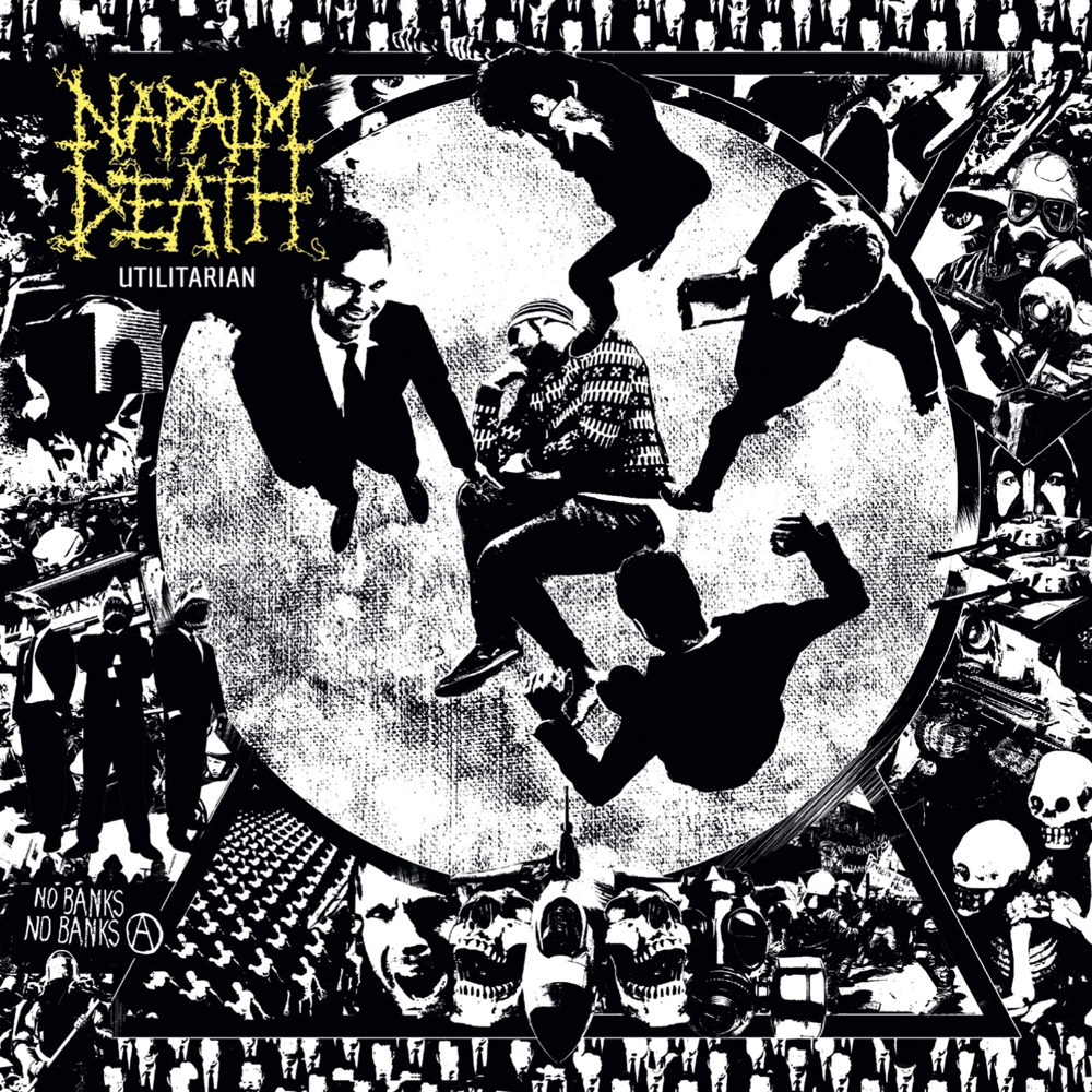 Utilitarian - Napalm Death - Cover