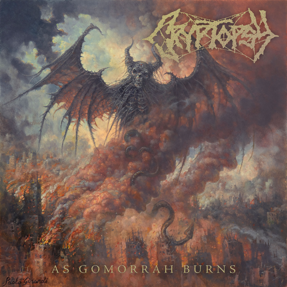 As Gomorrah Burns - Cryptopsy - Cover