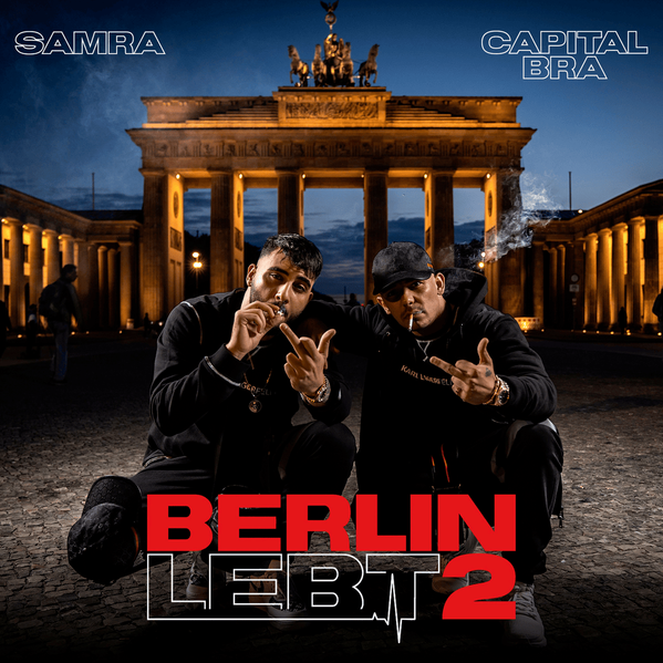 Berlin Lebt 2 - Capital Bra & Samra - Cover
