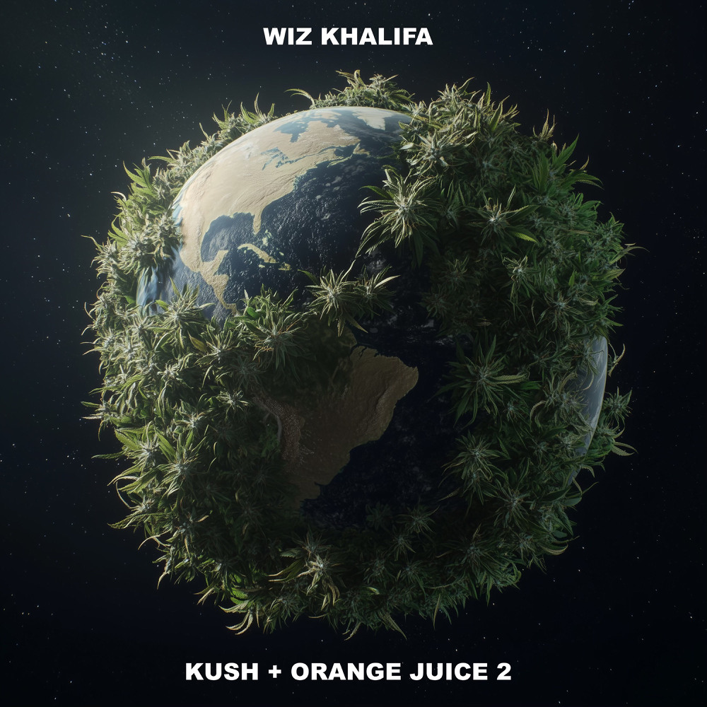 Kush + Orange Juice 2 - Wiz Khalifa - Cover
