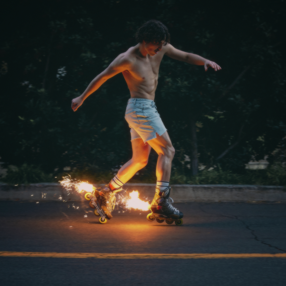 Fireworks & Rollerblades - Benson Boone - Cover
