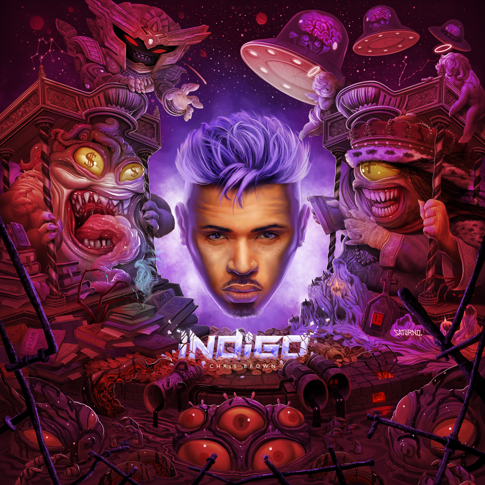 Indigo - Chris Brown - Cover