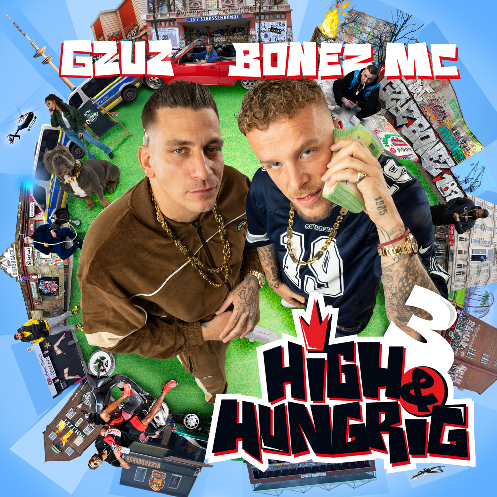 High & Hungrig 3 - Gzuz & Bonez MC - Cover