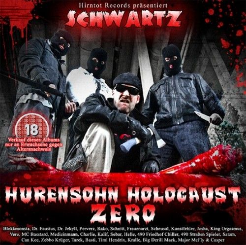 Hurensohn Holocaust Zero - Schwartz - Cover