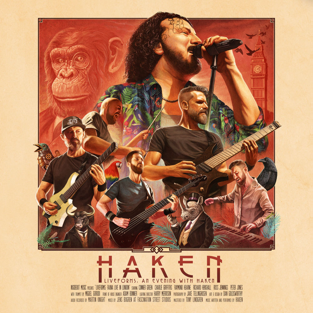 Liveforms: An Evening With Haken (Live in London 2024) - Haken - Cover