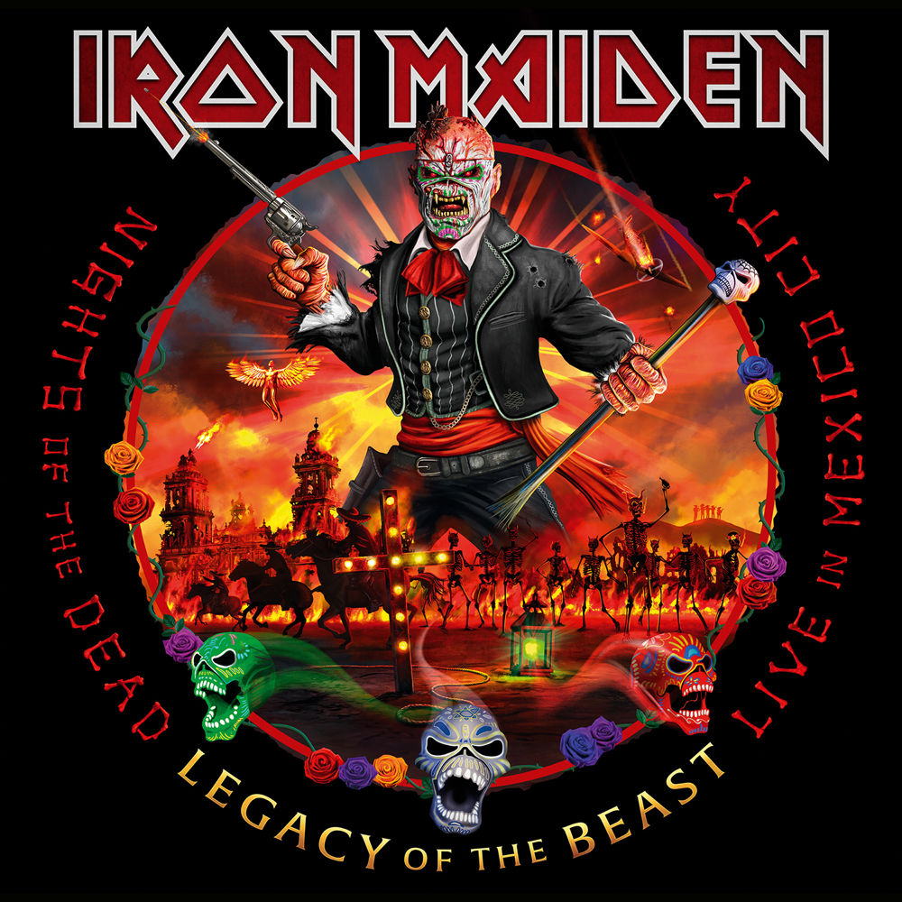 Nights Of The Dead - Legacy Of The Beast: Live In Mexico - Iron Maiden - Cover