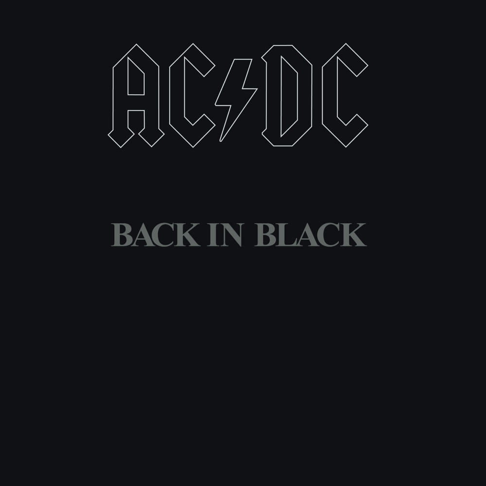 Back in Black - AC/DC - Cover