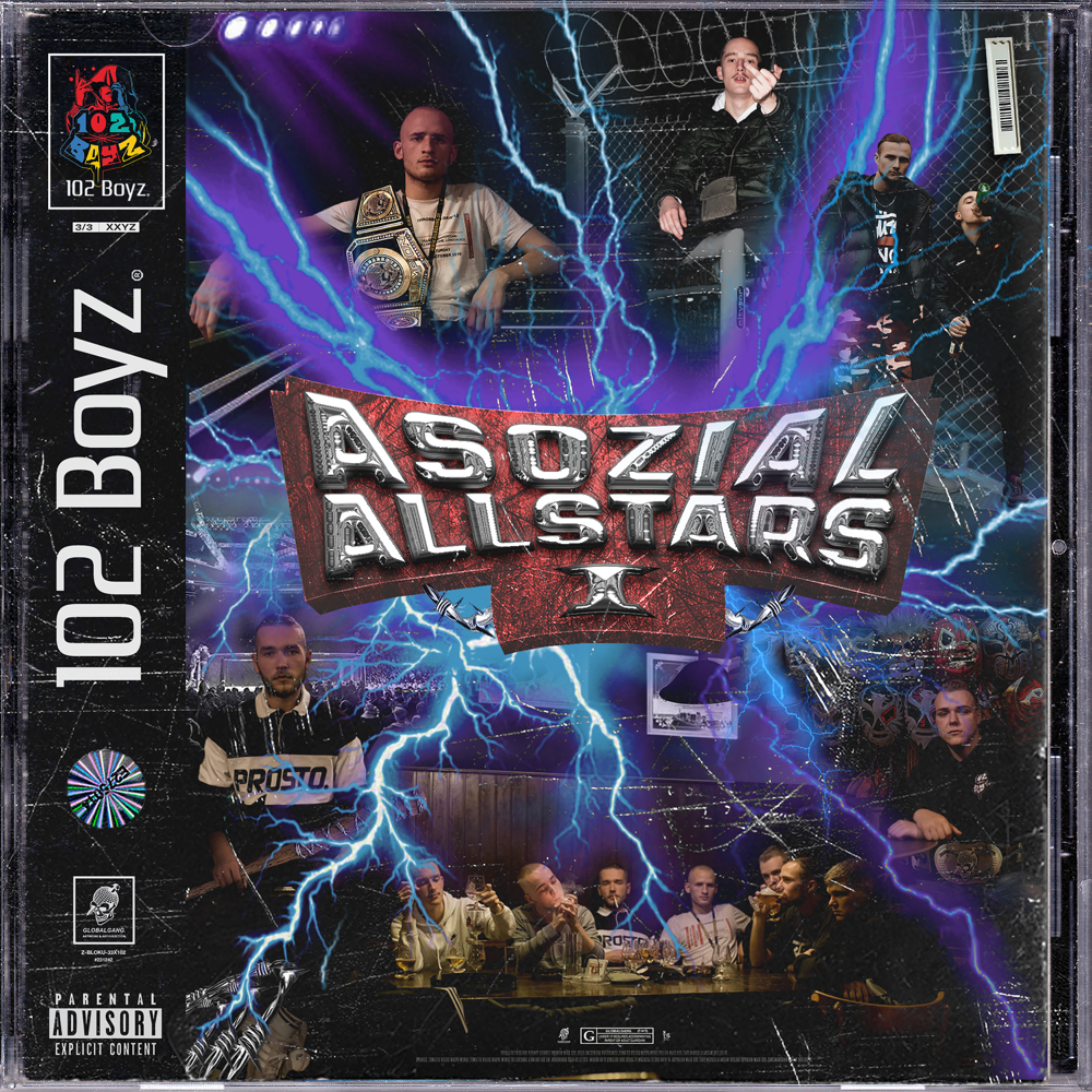 Asozial Allstars 1 - 102 Boyz - Cover