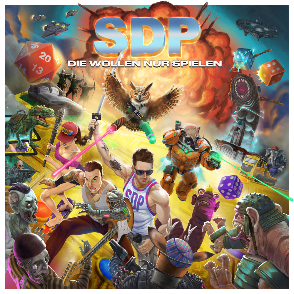 Die wollen nur spielen - SDP - Cover