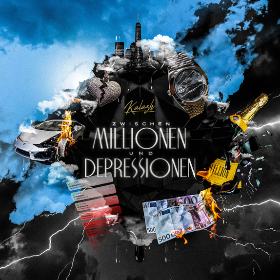 Zwischen Millionen und Depressionen - Kalazh - Cover