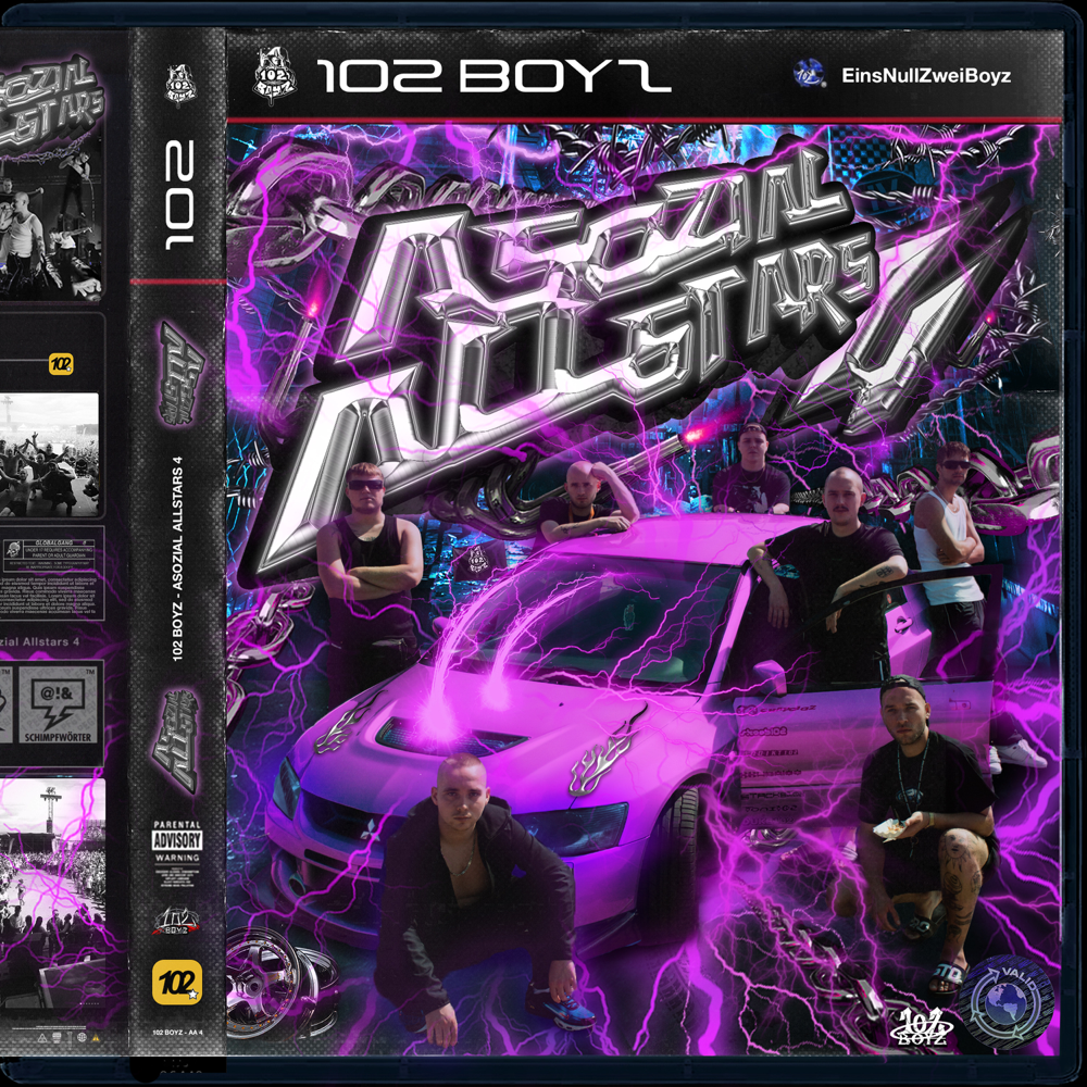 Asozial Allstars 4 - 102 Boyz - Cover